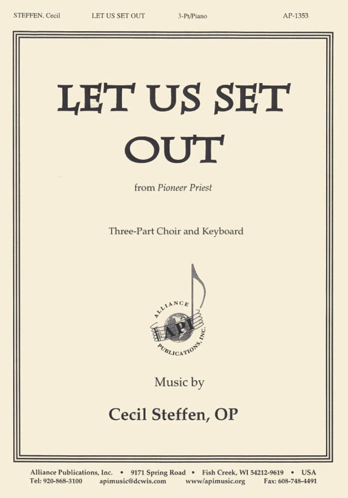 Let Us Set Out